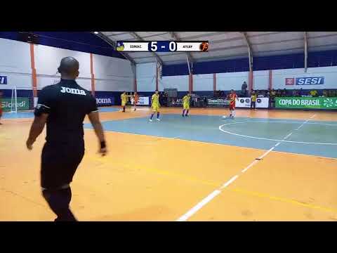 Esmac x Atlef - Copa do Brasil de Futsal masculino