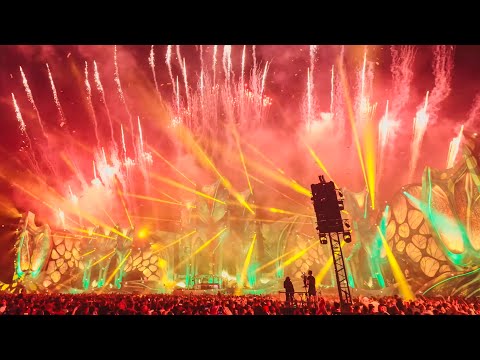 Arena Pop Concert Stage Flames