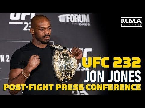 UFC 232: Jon Jones Post-Fight Press Conference - MMA Fighting