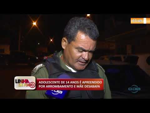 LINHA DE FOGO 04 12 2019  Adolescente de 14 anos eÌ apreendido por arrombamento
