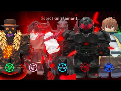 Anime Vanguards: Elemental Confluence (Last 5 Elements) 10K+ Score!