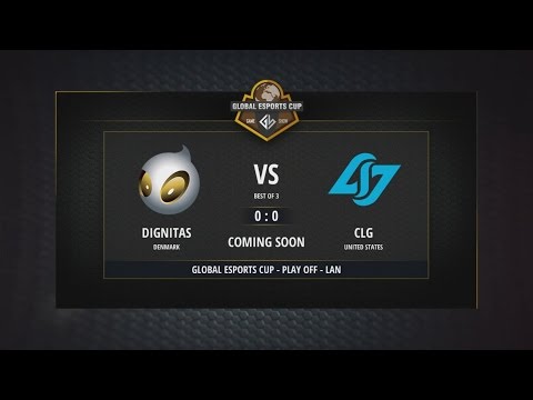 dignitas vs. CLG [Map 1 BO3] Game Show Global eSports Cup 2016 Finals