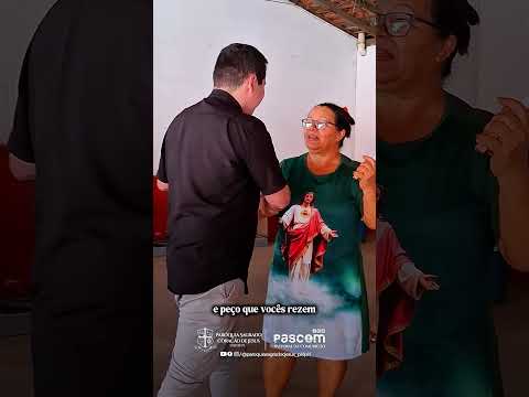 Padre Marcos Santo é recepcionado na Paróquia Sagrado Coração de Jesus