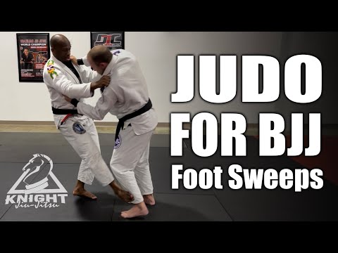 Judo for BJJ - Foot Sweeps - Sasae & Hiza