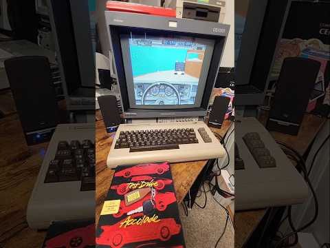Test Drive by Accolade for the Commodore 64 #shorts #vintagegaming