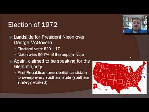 22-1: Nixon and the Watergate Scandal