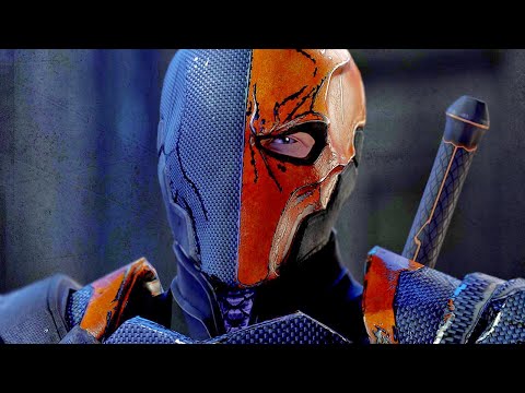 Batman: Arkham Origins - Batman Vs Deathstroke Fight Scene