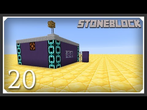 Stoneblock Modpack | RFTools Silky Jewel Block Dimension! | E20 (Stoneblock Let's Play)