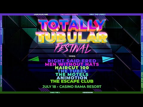 Totally Tubular Festival live at Casino Rama Resort on July 18!