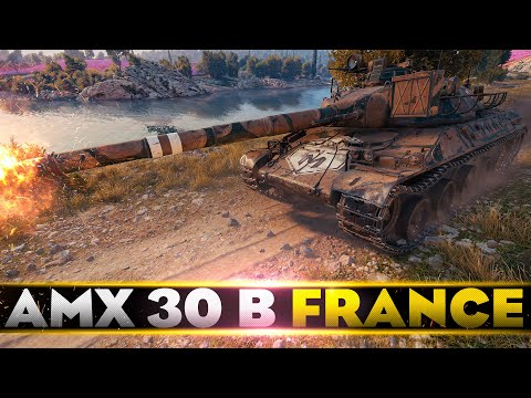 AMX 30 B • 7K Damage • WoT Gameplay