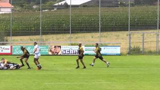 preview picture of video 'RoseTower Vs. Illesheim Black 'n Blue Rugby Sevens 09.Aug.14'
