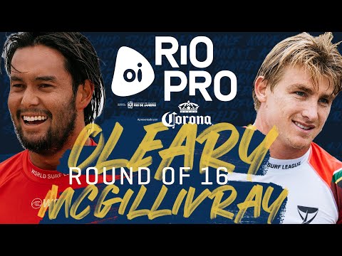Connor O'Leary vs Matthew McGillivray | Oi Rio Pro - Round of 16 Heat Replay