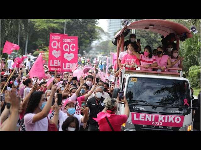 In vote-rich Quezon City, Kakampinks showed up big for ‘Len-Len’