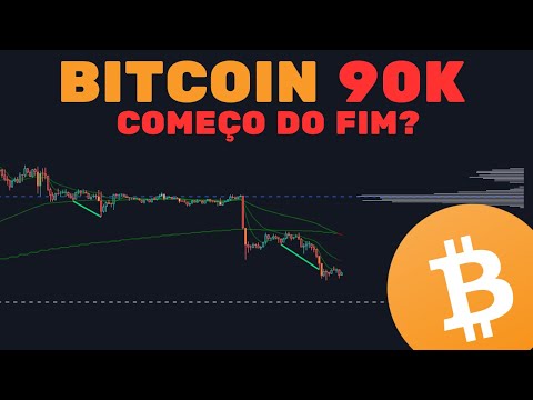 BITCOIN DUMP 90K: COLAPSO e FIM? + PRECISAMOS SEGURAR AQUI - Análise Técnica/Sentimento