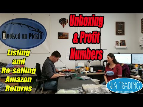 Reseller Unboxing of a Via Trading Amazon Returns Box I am listing It and Sharing Profit Numbers