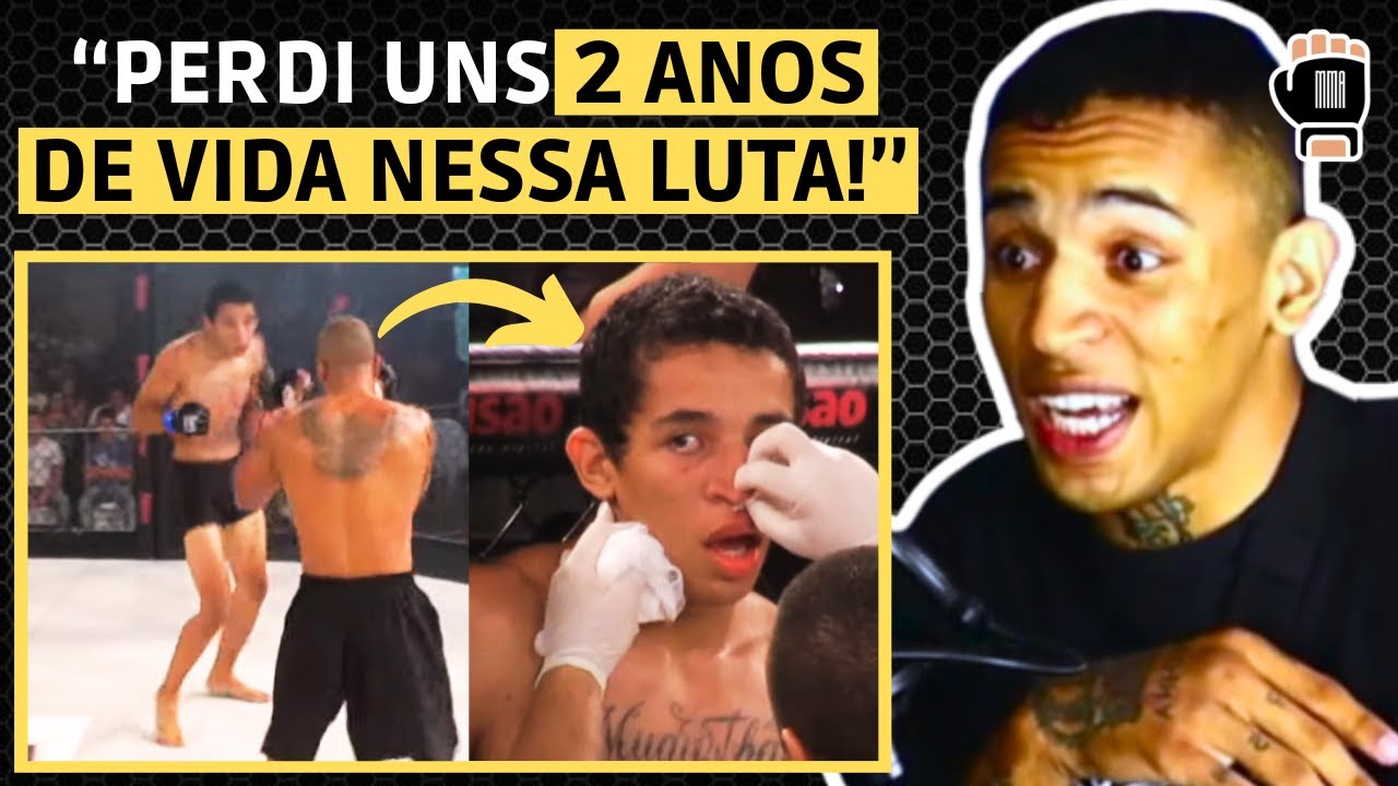 A SEGUNDA LUTA DE CARLOS PRATES: "O CARA ME QUEBROU INTEIRO!"