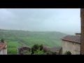 1 Hour Relaxing Spring Rain Thunder In Southern France Nature Sounds Meditation Background