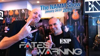Joey Vera talks Fates Warning NAMM 2019 with JasonVideoMusicTokyo