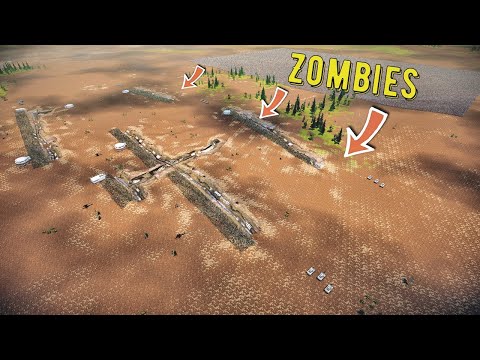 WW2 U.S. Army vs 800,000 Zombies - UEBS 2