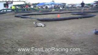 preview picture of video 'Fast Lap Racing 1/8 scale off road track ,  the day after the deluge QUÉBEC'