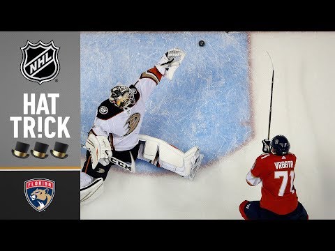 Radim Vrbata records his seventh career hat trick