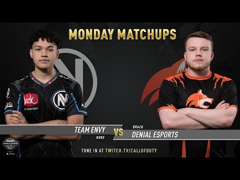 Team Envy vs Denial Esports | CWL Pro League 2019 | Division B | Week 9 | Day 1