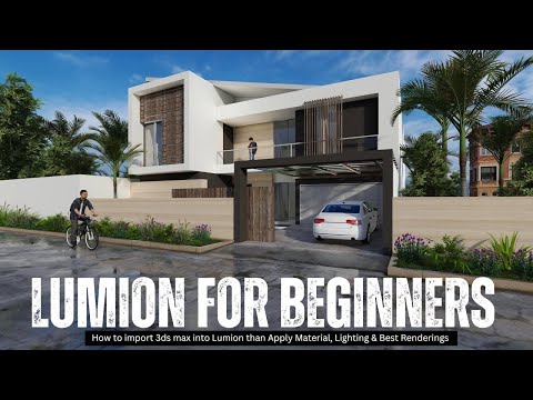3ds Max Tutorial in 11 Hours Complete Exterior Elevation Facade Design