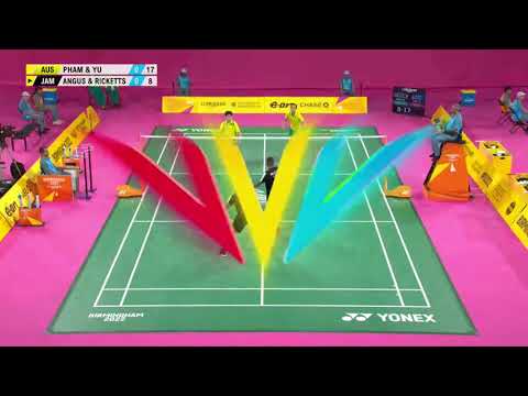 Commonwealth Games 2022 - Hoang Pham, Jack Yu (AUS) v Ricketts, Angus (JAM)