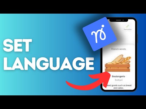 How to set language on Noji?