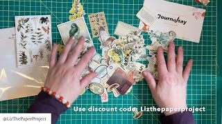 Unboxing Stationery Haul fet. #Journalsay pt 2 - Ephemera, Washi Tapes, Stickers, PET Tape