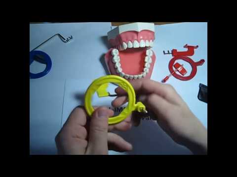 Как использовать держатель снимков для боковых зубов (желтый)