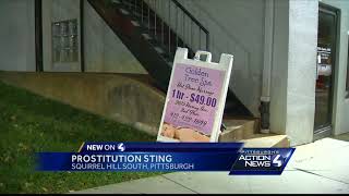 Prostitution bust made at Squirrel Hill business