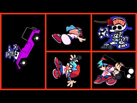 The Best Game Over Screen Compilation in FNF - Friday Night Funkin