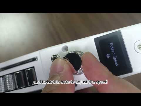 How to Set the Octave Speed of SUNRISE MELODY MK Electronic Wind Instrument