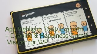 preview picture of video 'App highlight: Daily Explosm- Cyanide & Happiness Comic Viewer for WP (MyNokiaBlog)'