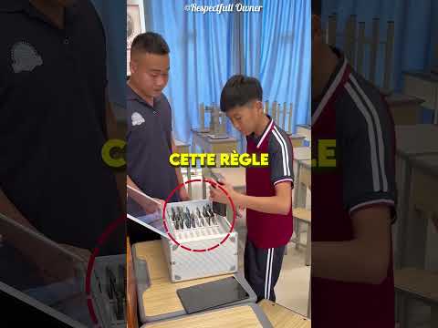📱😳 Les élèves adorent cette règle de l’école