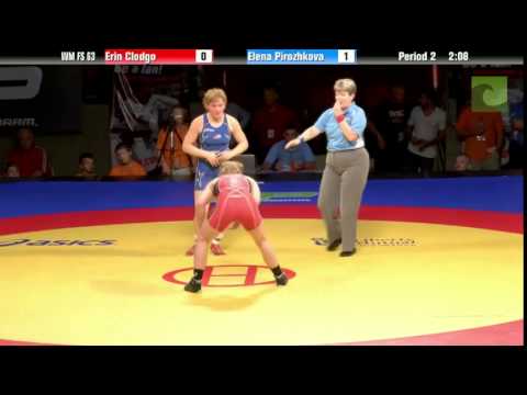 63 KG Finals (2 of 3) - Erin Clodgo vs. Elena Pirozhkova