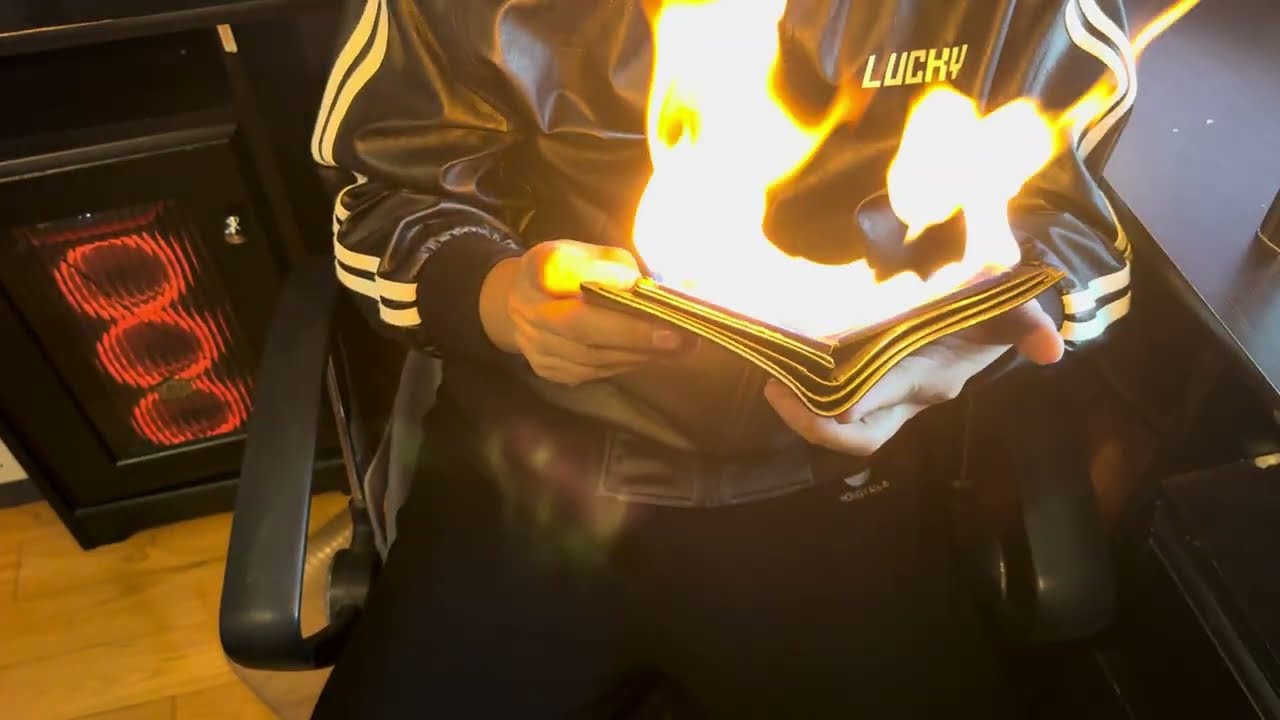 Magic Fire Wallet Trick Tutorial