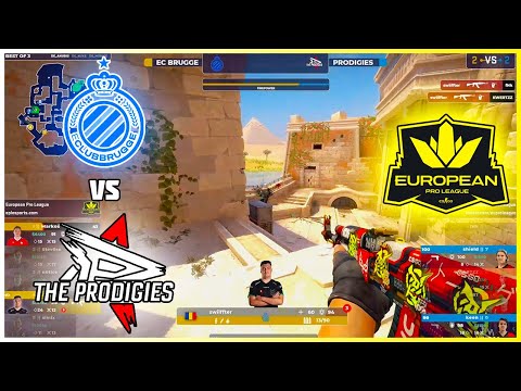 EC Brugge vs The Prodigies | European Pro League Season 6: Division 2 - HiGHLiGHTS | CSGO