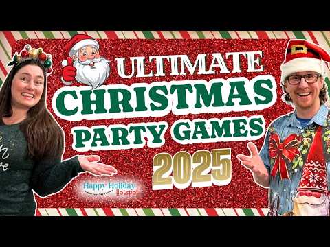 7 ALL NEW Christmas Party Games You MUST Try This Year!