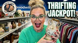 Goodwill Thrift With Me | Vintage Home Decor Finds & Plus Size Clothing Haul