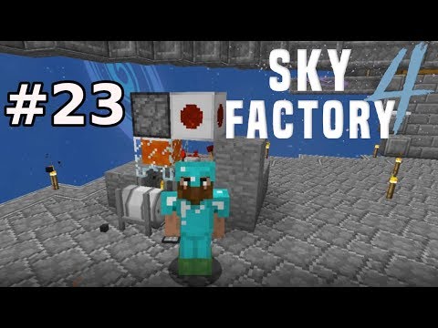 Muffler, Quartz-Sappling und Fluid Transfer- Minecraft Sky Factory 4 - #23 - DerHisho - Deutsch