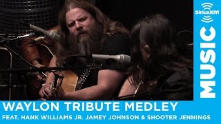 Hank Williams Jr. Jamey Johnson & Shooter Jennings "Waylon Tribute Medley"