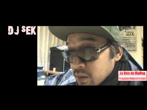 Interview de DJ-SEK aka Kessey pour la Voix du HipHop