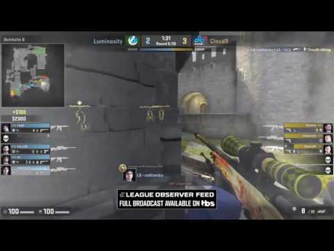 CS:GO - Luminosity Gaming vs Cloud9 Highlights @ ELEAGUE Season 1