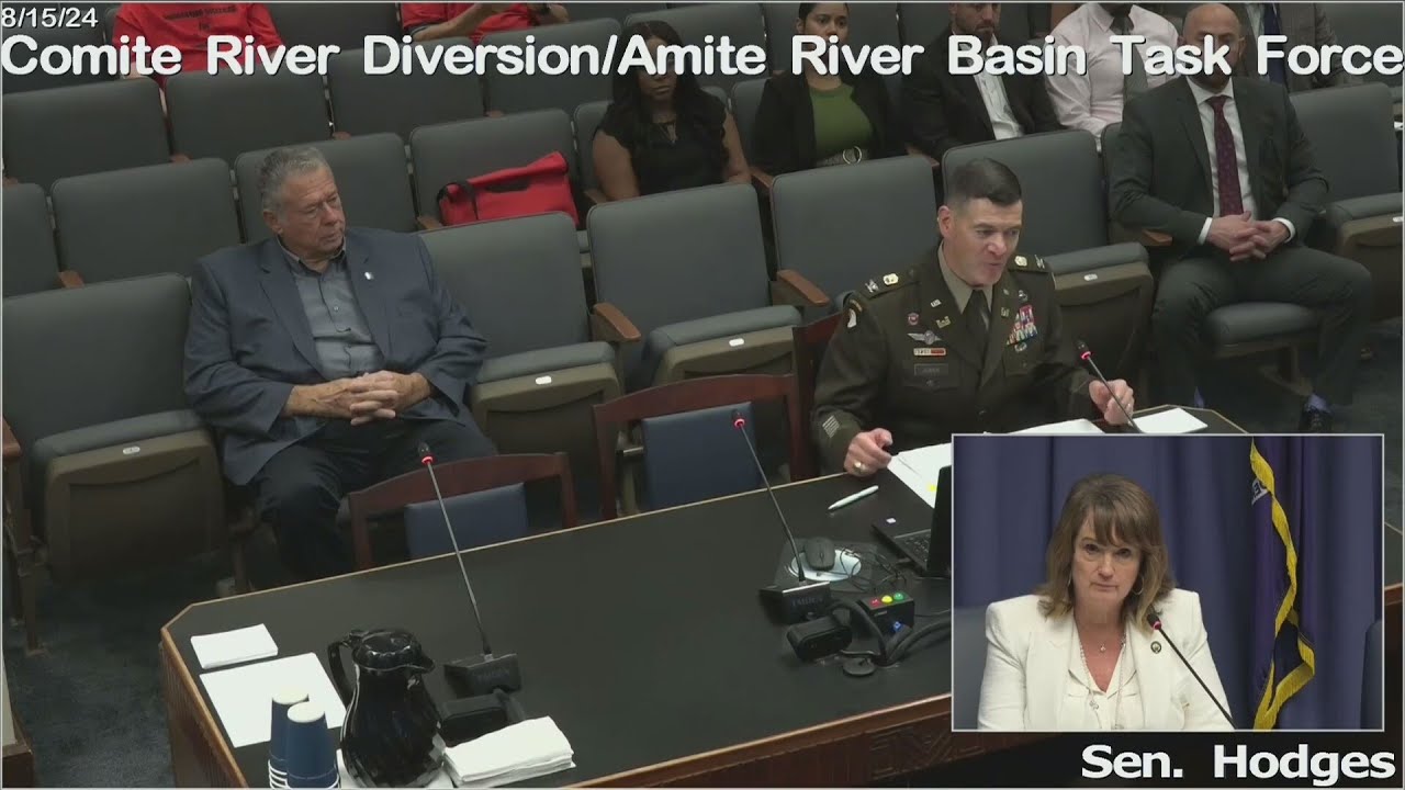 Task Force for the Amite River Basin and Comite River Diversion Canal hopes to find a resolution to