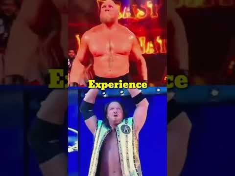 Brock Lesnar vs AJ Styles Comparison🔥