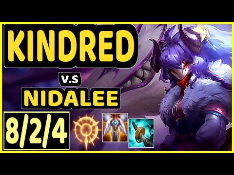 MINERVA (KINDRED) vs NIDALEE - 8/2/4 KDA JUNGLE GAMEPLAY - BR Ranked GRANDMASTER