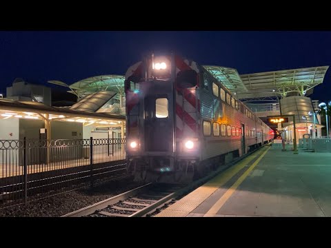 Short Caltrain Cabride 193 Local　Cabcar 4015　6/11/21　Menlo Park - Millbrae