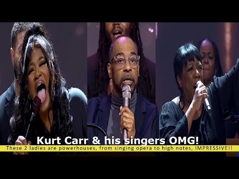 Kurt Carr singers!! (Iiyah Buckley) Opera to CHURCHY🔥 & (Loraine) low to high notes!! AMAZING!